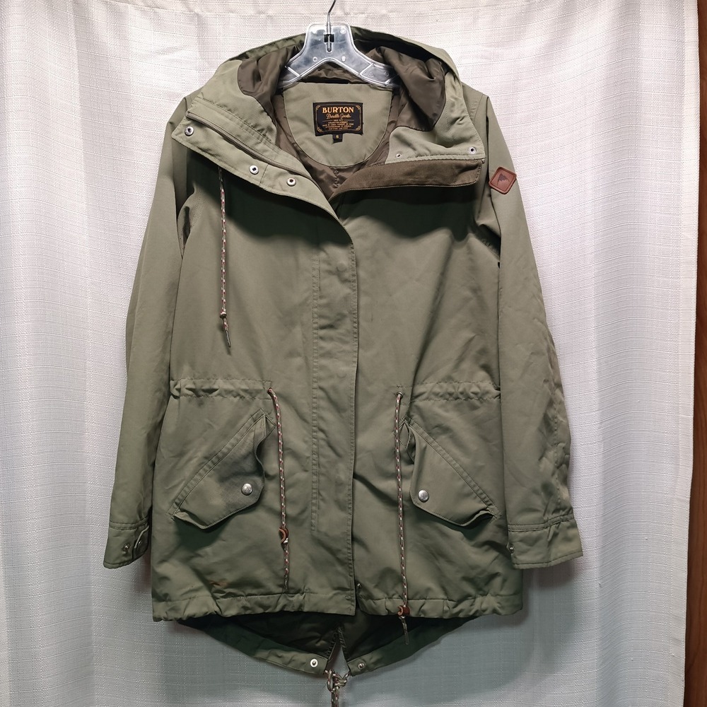 Burton Sadie Women's S Green Dryride Rain Snow Jacket FLAW Ski Winter Snow